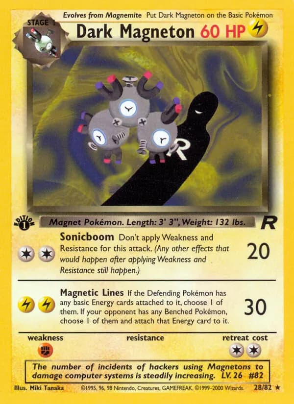 Dark Magneton card in English