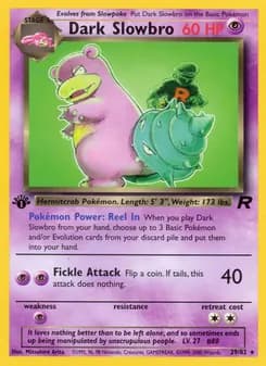 Dark Slowbro card in English