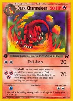 Dark Charmeleon card in English