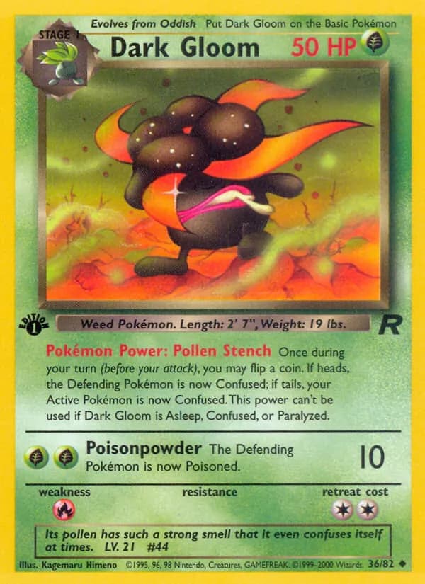 Dark Gloom card in English