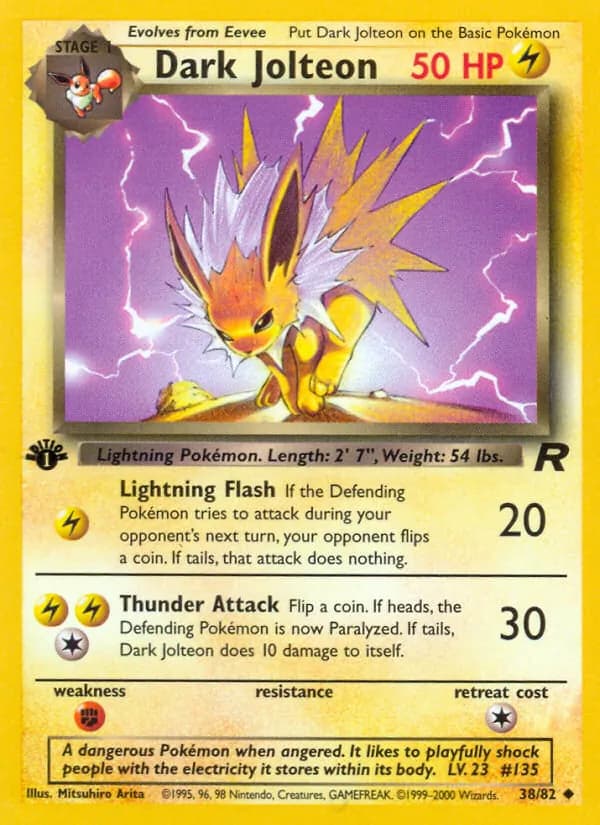 Dark Jolteon card in English