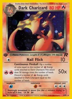 Dark Charizard card in English