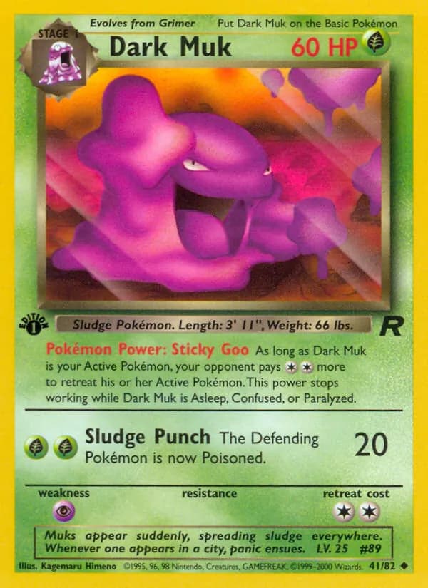 Dark Muk card in English