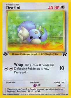 Dratini card in English