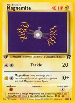 Magnemite card in English