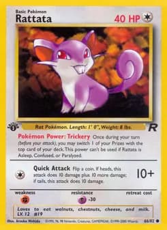 Rattata card in English