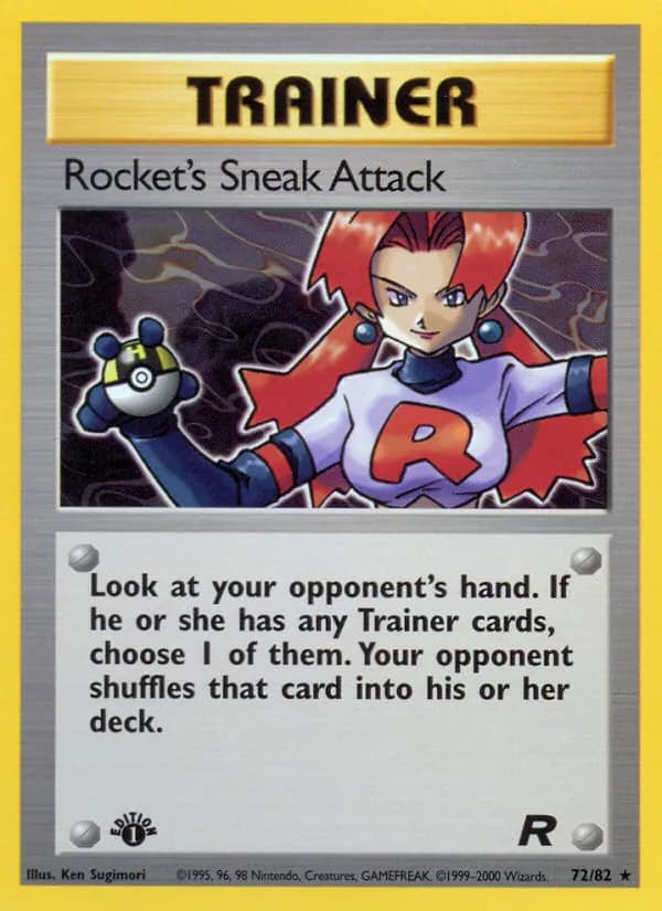 Rocket's Sneak Attack card in English