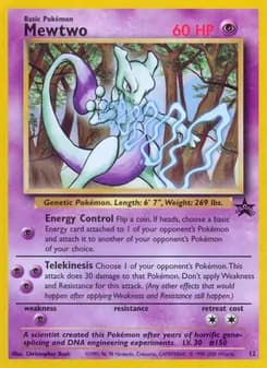 Mewtwo card in English