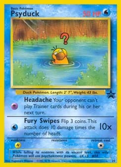 Psyduck card in English