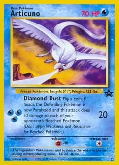 Articuno card in English