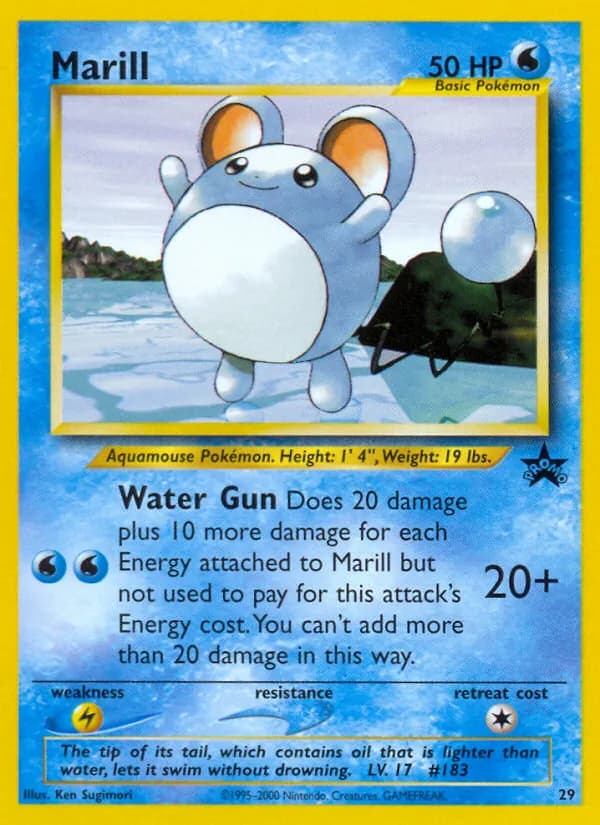 Marill card in English