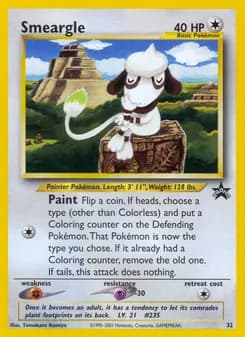 Smeargle card in English