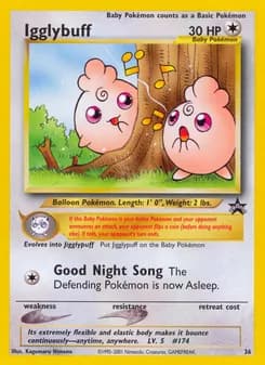 Igglybuff card in English
