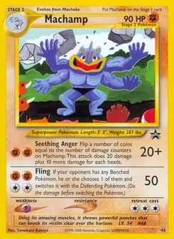 Machamp card in English