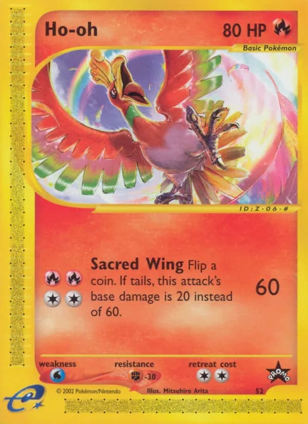Ho-oh card in English