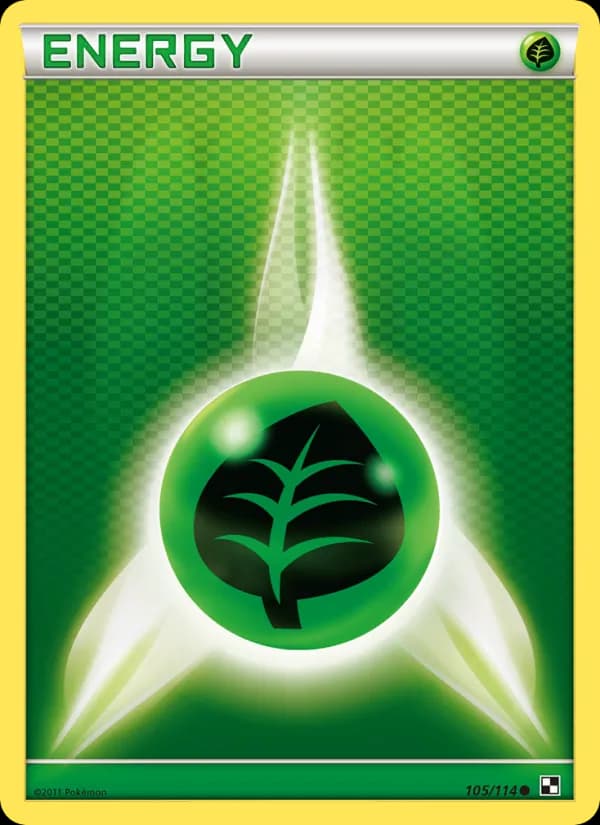 Grass Energy card in English