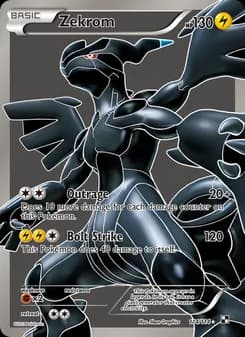 Zekrom card in English