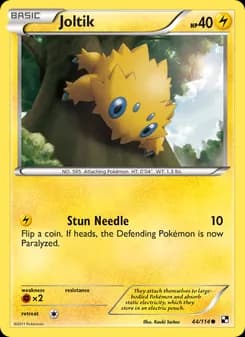 Joltik card in English