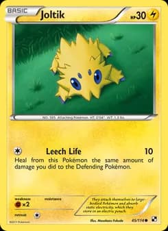 Joltik card in English
