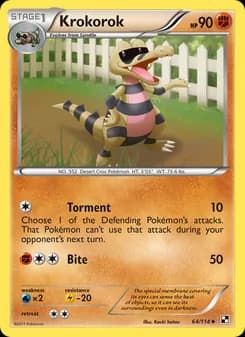 Krokorok card in English