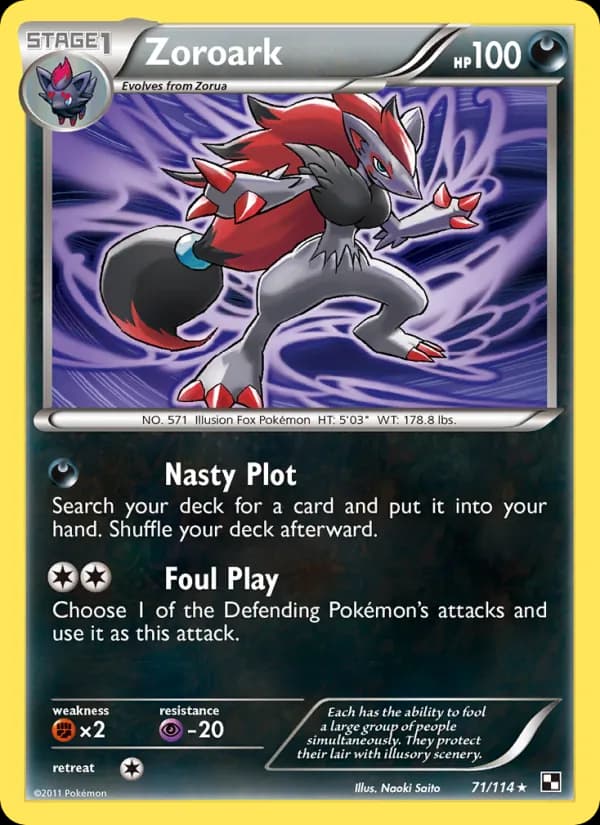 Zoroark card in English