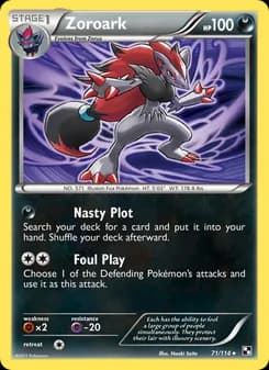 Zoroark card in English