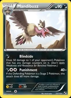 Mandibuzz card in English