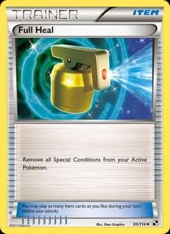 Full Heal card in English