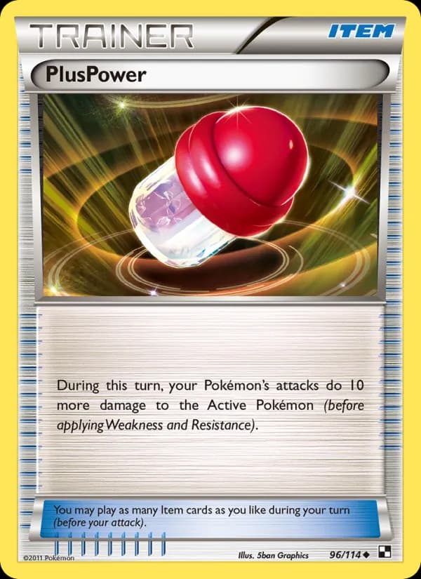 PlusPower card in English