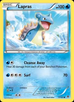 Lapras card in English