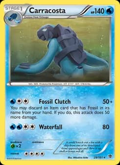 Carracosta card in English