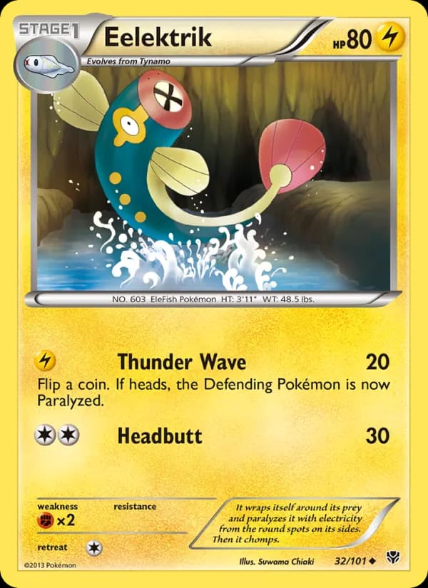 Eelektrik card in English