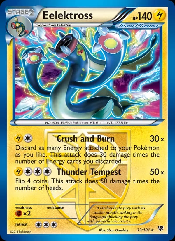 Eelektross card in English
