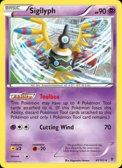 Sigilyph card in English