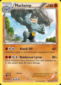 Machamp card in English
