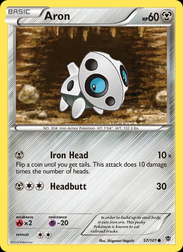 Aron card in English