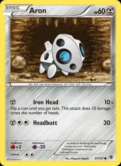 Aron card in English