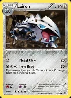 Lairon card in English