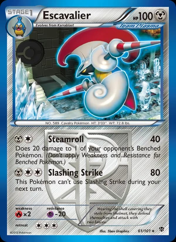Escavalier card in English