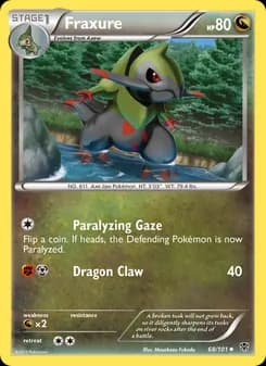 Fraxure card in English