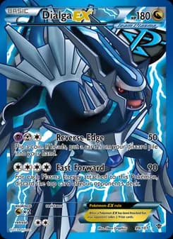 Dialga-EX card in English