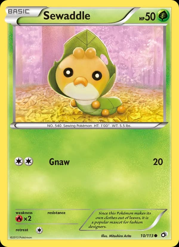 Sewaddle card in English