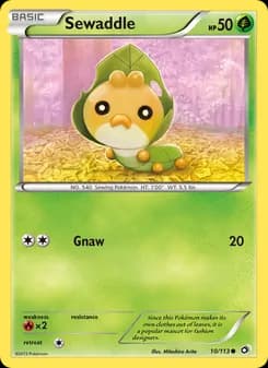 Sewaddle card in English