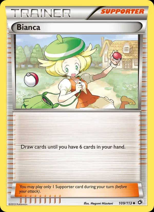 Bianca card in English
