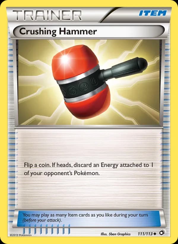 Crushing Hammer card in English