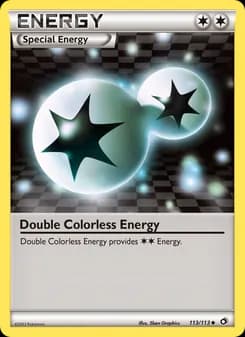 Double Colorless Energy card in English