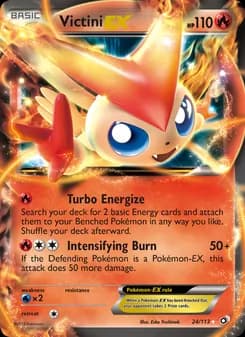 Victini-EX card in English