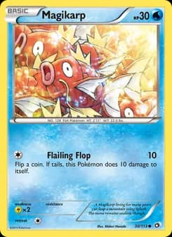 Magikarp card in English