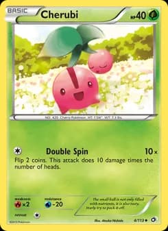 Cherubi card in English