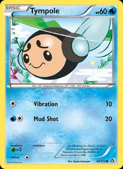 Tympole card in English